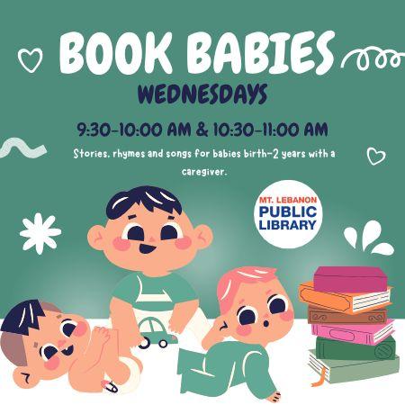 Learn early literacy skills through stories, rhymes and songs for babies ages birth-2 years with a caregiver. Please register individually for each session. Registration opens @ 9:00 AM one week before the program. 