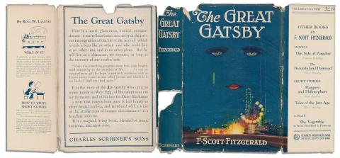 The Great Gatsby cover 1925