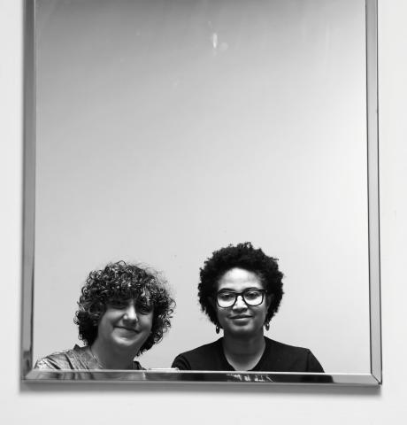 The film maker and CoA Residency Assistant 