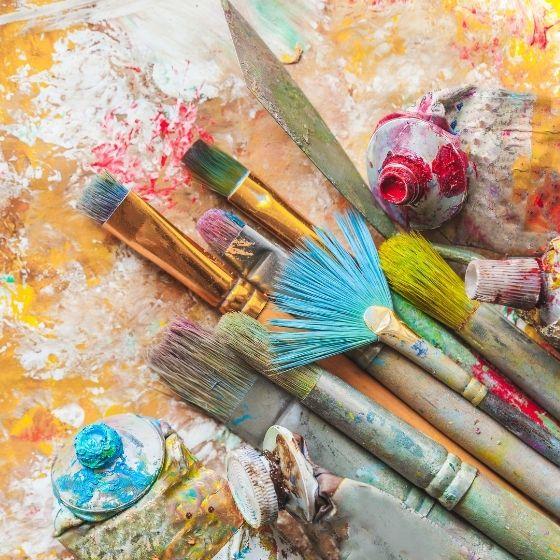 artist painting supplies