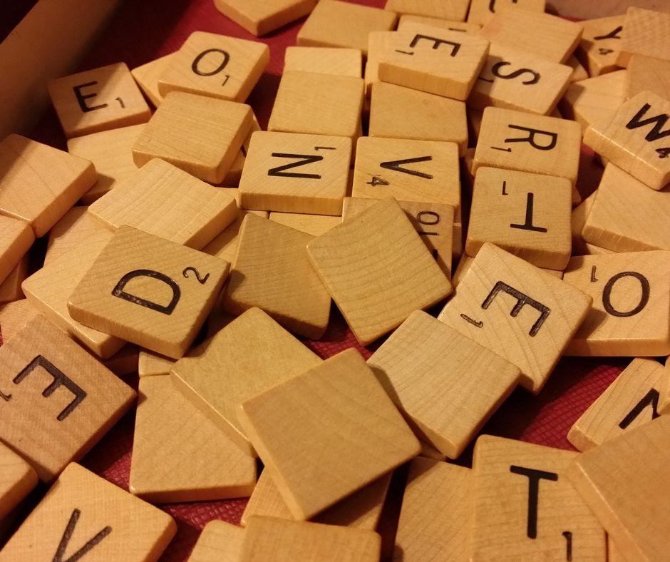 scrabble tiles